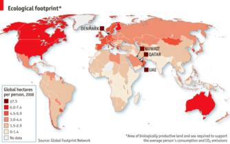 _The Ecological Footprint of NationsThe ecological footprint ___